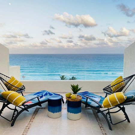 Ocean View Three Bedroom, Three Story Penthouse By The Beach Cancún Exterior foto