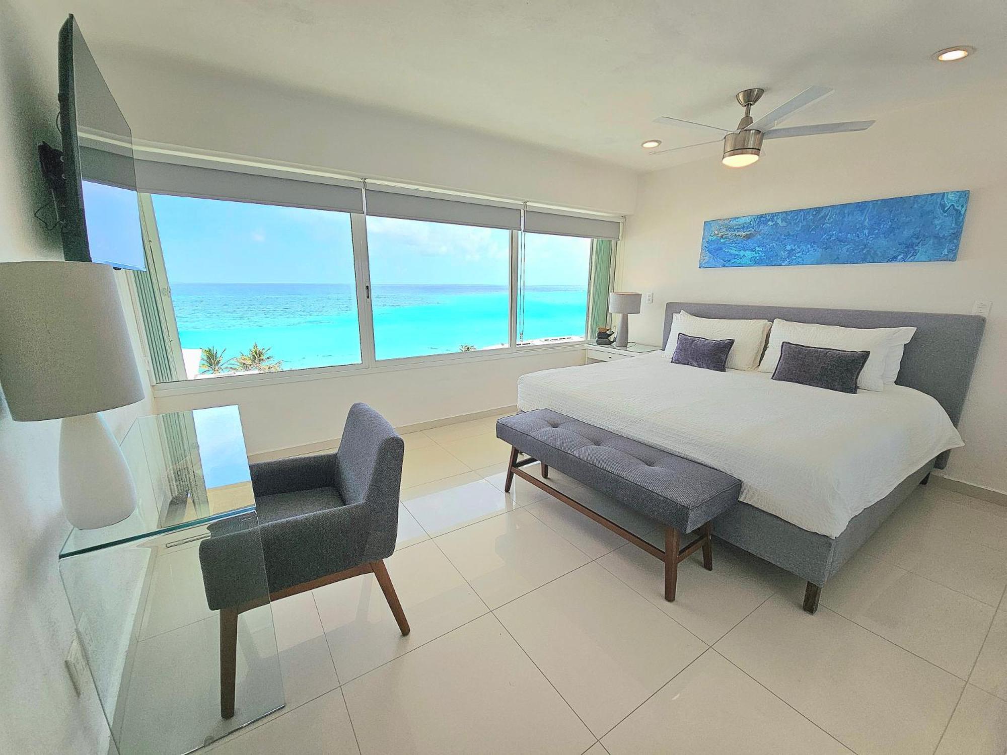 Ocean View Three Bedroom, Three Story Penthouse By The Beach Cancún Exterior foto